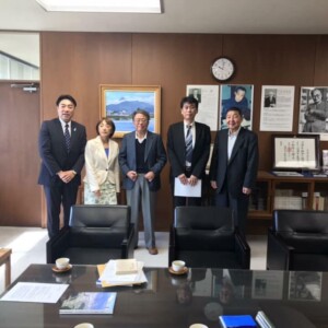 沼津市長表敬訪問①