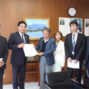 沼津市長表敬訪問②